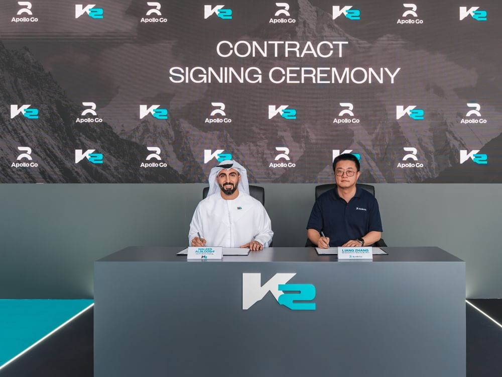 "كي 2 - K2" تستهدف بناء أكبر أسطول مركبات ذاتية القيادة بالكامل في أبوظبي