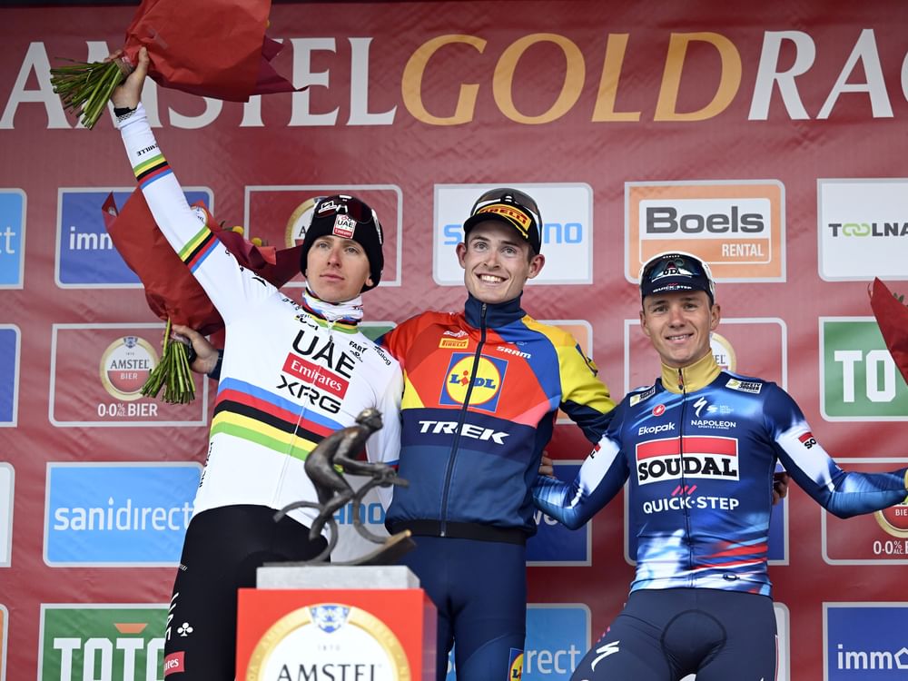UAE Team Emirates XRG's Pogačar finishes second in Amstel Gold Race