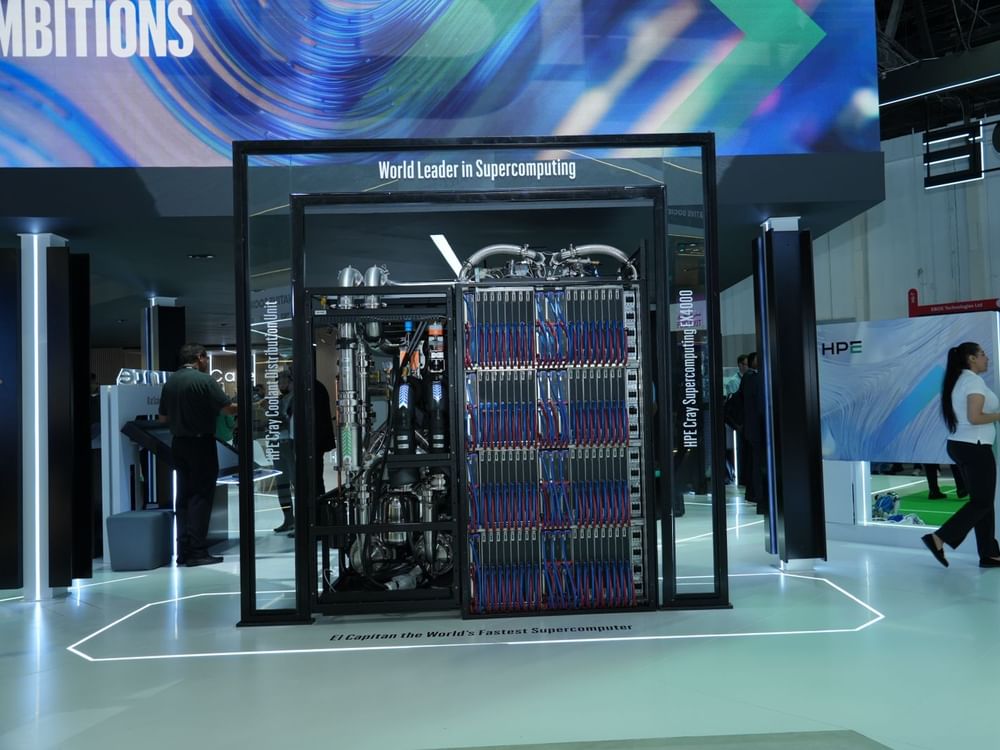 World’s fastest supercomputer showcased at GITEX 2025 by HPE