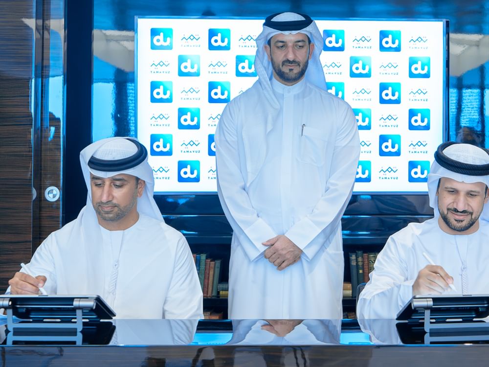 Sultan bin Ahmed witnesses Tamayuz-du duagreement
