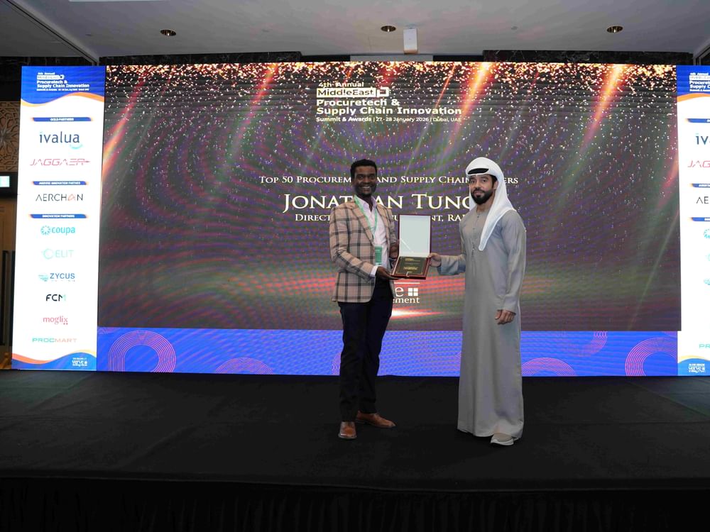 "راكز" تفوز بجائزتين في قمة الابتكار للمشتريات وسلاسل التوريد