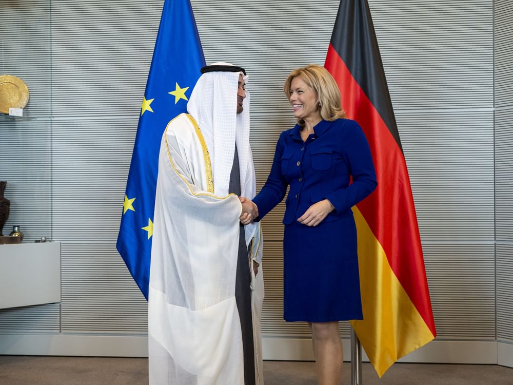 UAE President meets President of Bundestag during state visit to Germany