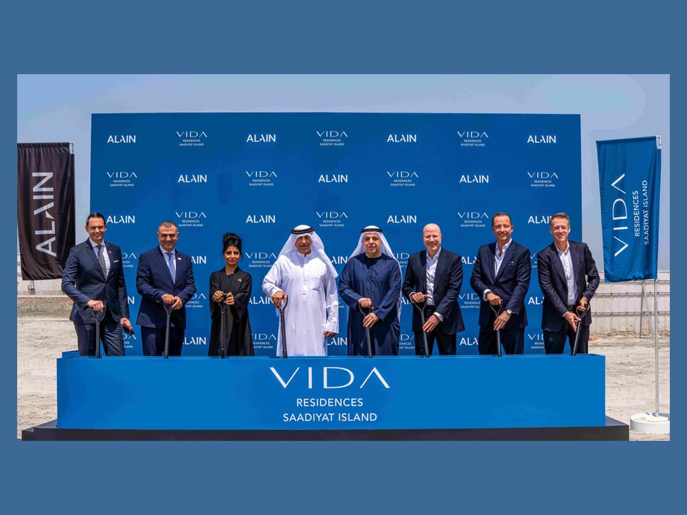 ALAIN breaks ground on Vida Residences Saadiyat Island