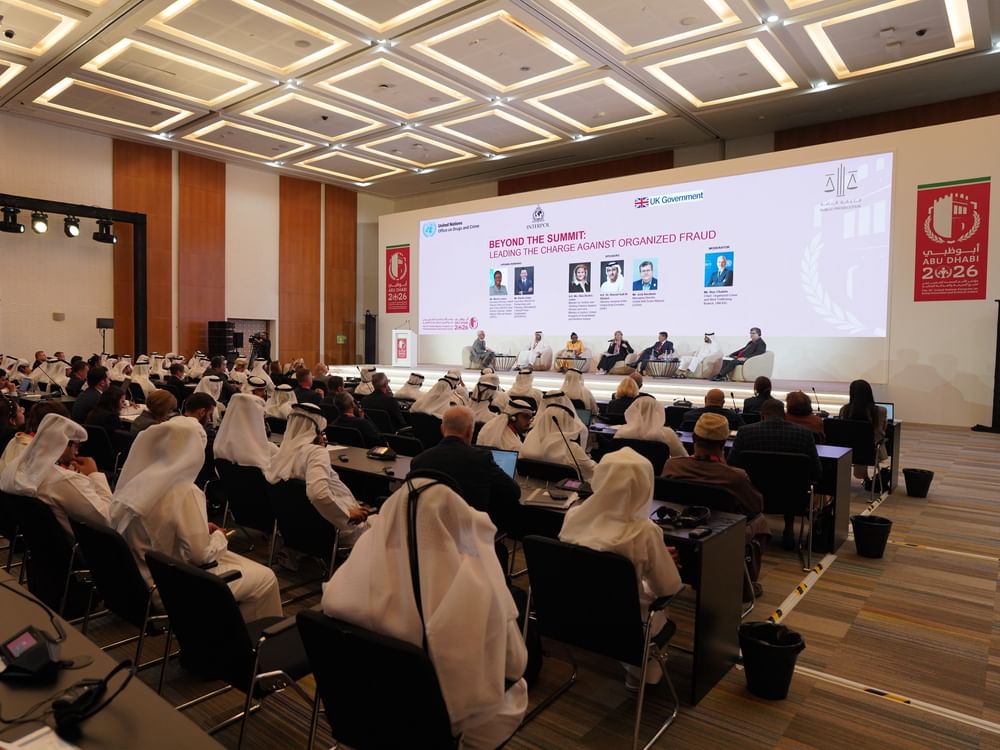 الداخلية تستعرض حلولاً شرطية ورقمية بمعرض مؤتمر منع الجريمة بأبوظبي