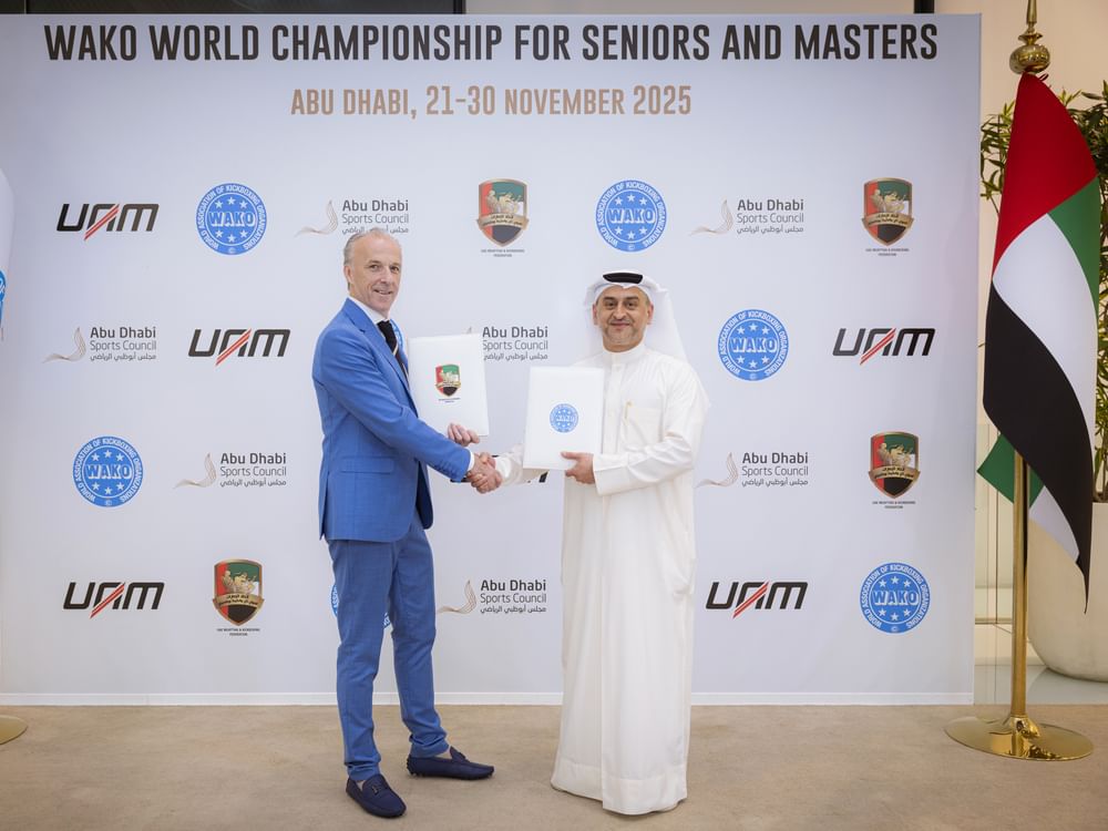 أبوظبي تستضيف بطولة العالم للكيك بوكسينج بمشاركة 150دولة