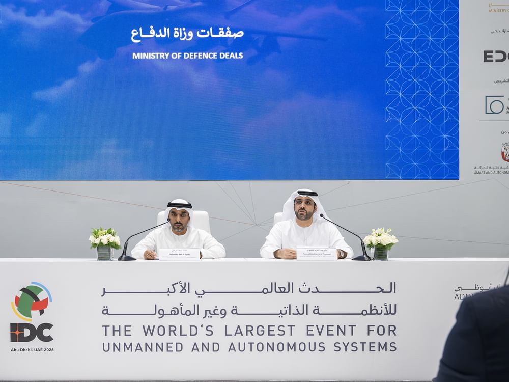 Tawazun announces AED879.785 million in defence deals on day one of UMEX & SimTEX 2026