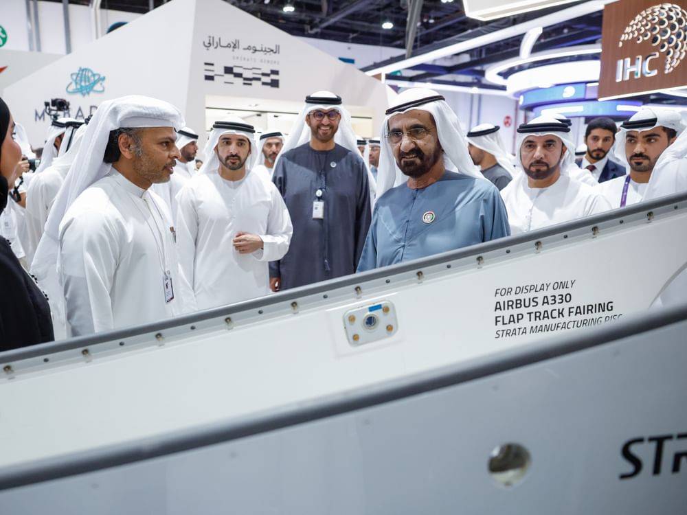 Mohammed bin Rashid visits ‘Make it in The Emirates’ exhibition in Abu Dhabi