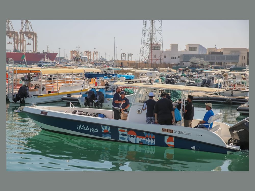 Sharjah Fish Resources Authority sponsors 'Khorfakkan Reef'