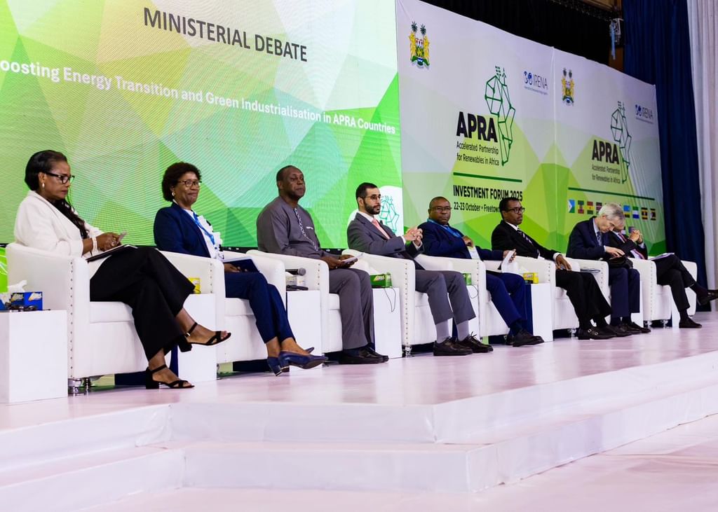 UAE Reaffirms Commitment to Partnership with Africa on Clean Energy Transition, Green Industrialisation at APRA Investment Forum in Sierra Leone UAE Reaffirms Commitment to Partnership with Africa on Clean Energy Transition, Green Industrialisation at APRA Investment Forum in Sierra Leone