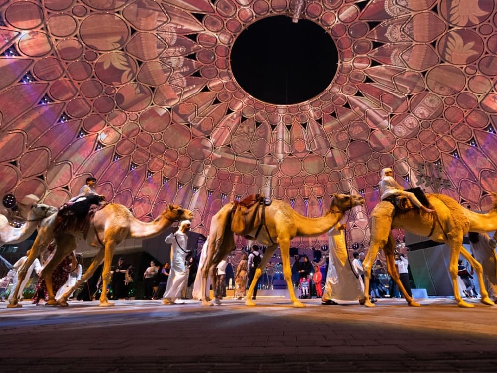 مدينة إكسبو دبي تحيي مناسبة «حق الليلة» ضمن مهرجان الحصاد