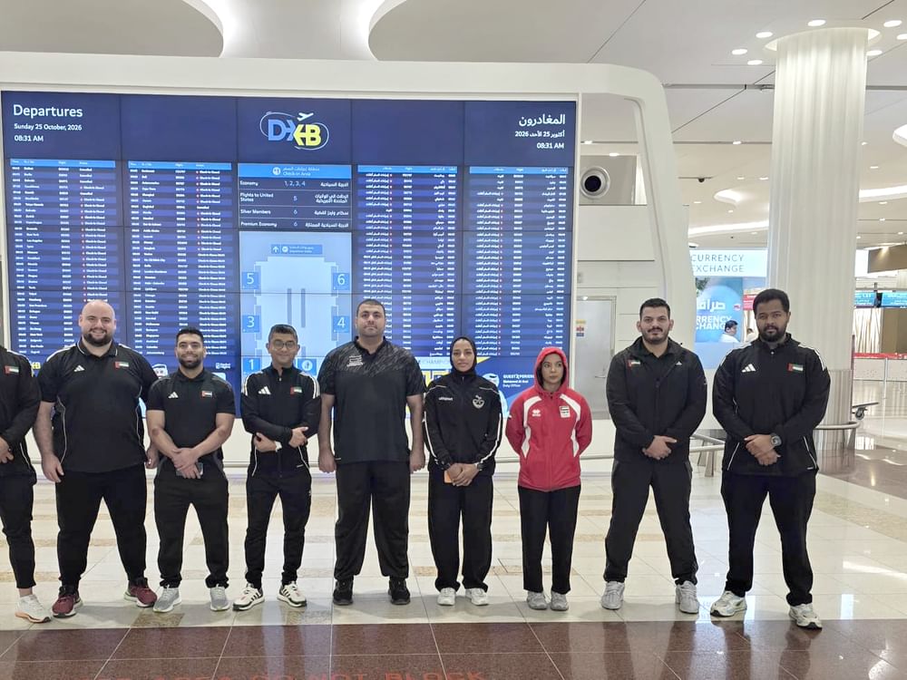 الإمارات تشارك بـ6 لاعبين ولاعبات في بطولة العالم لرفع الأثقال بالصين