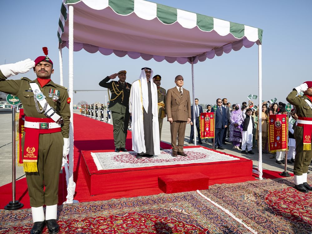UAE President arrives in Pakistan on official visit