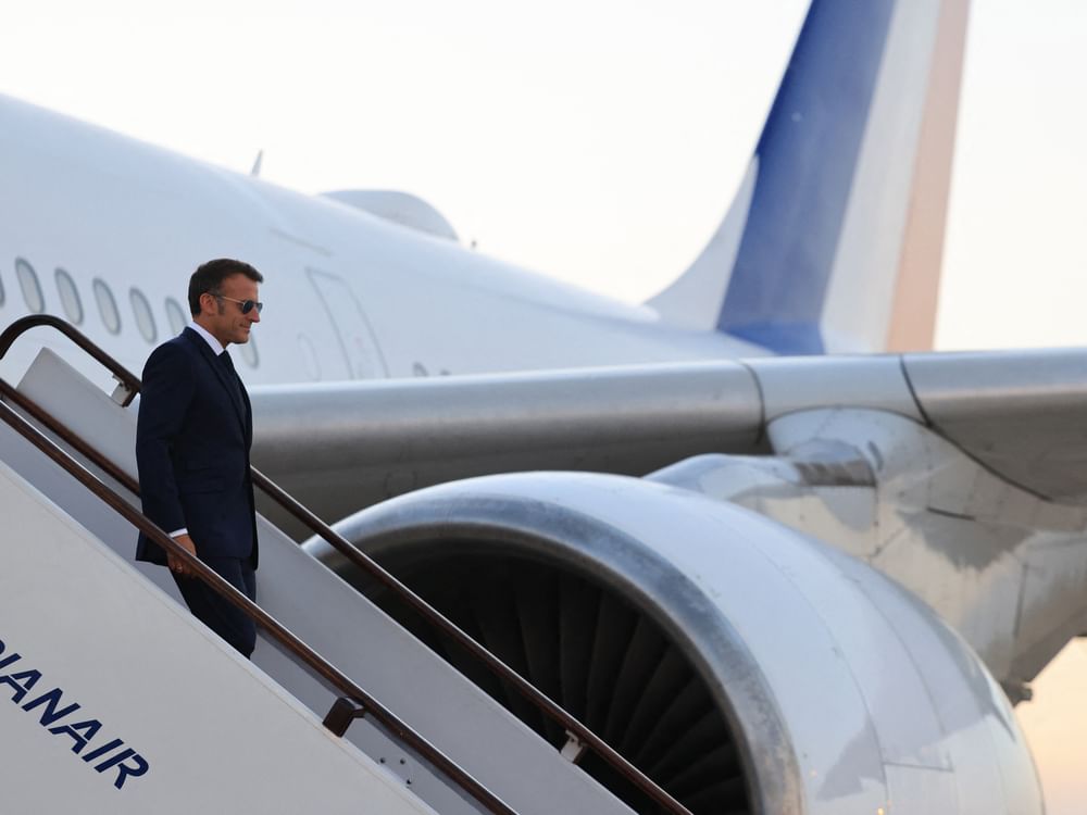 Macron begins landmark visit to Syria as Al Sharaa announces reconstruction agreements