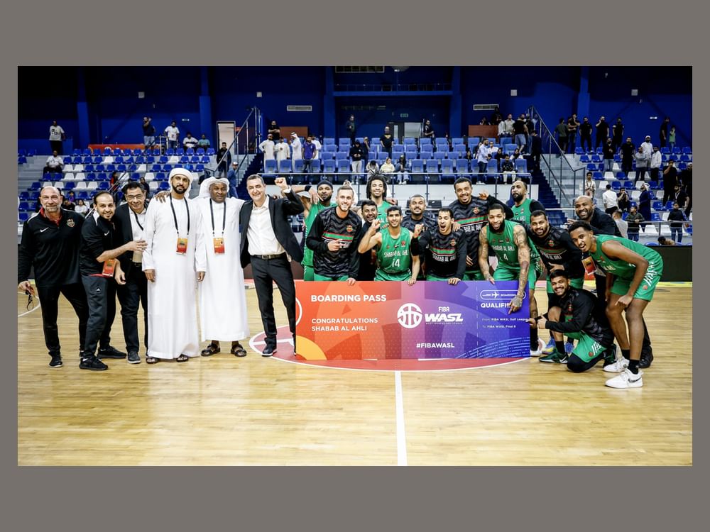 شباب الأهلي يتأهل إلى نهائي سوبر غرب آسيا لكرة السلة