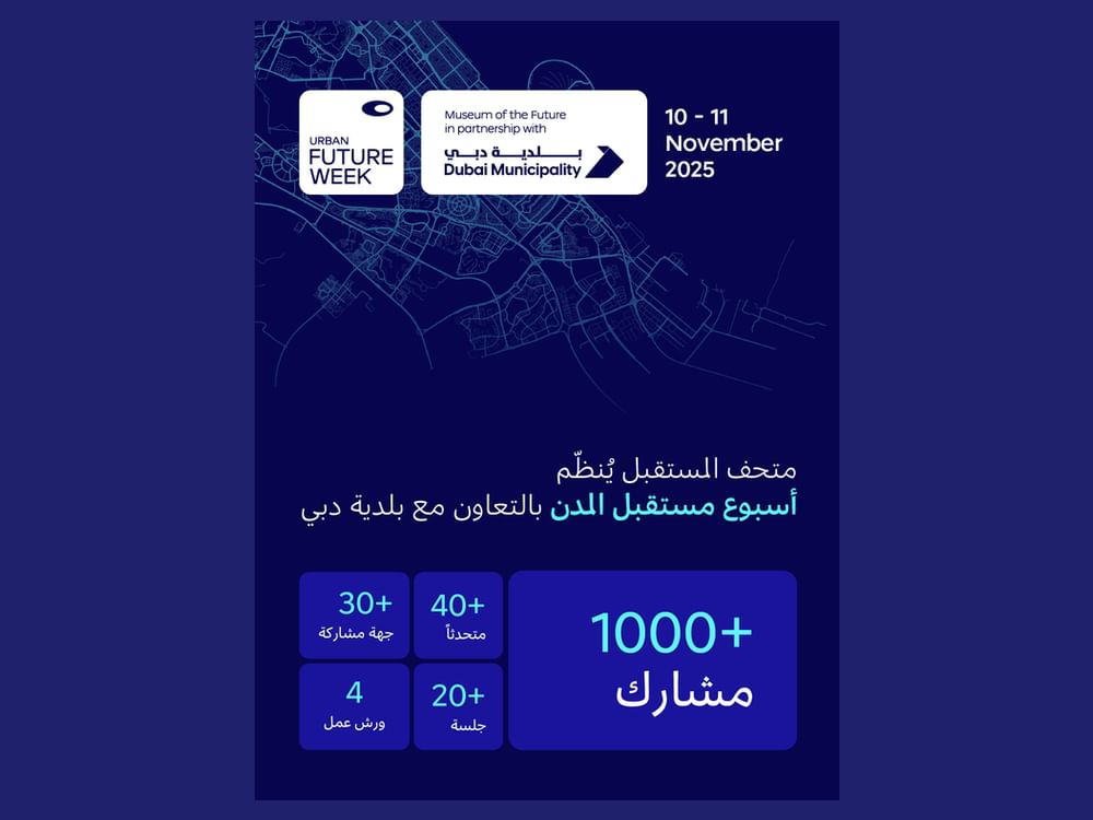 Museum of the Future to host ‘Urban Future Week’ on November 10