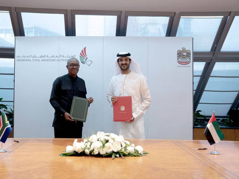 UAE, South Africa sign protocol to deepen bilateral air transport relations