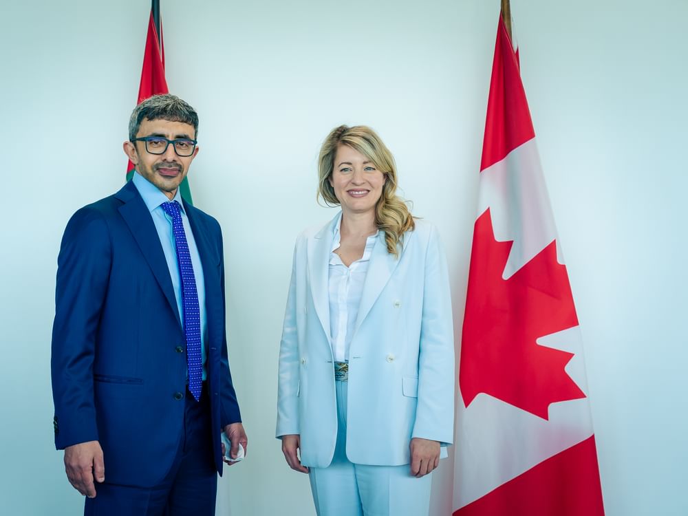 Emirados e Canadá discutem ampliação da cooperação industrial durante visita oficial a Ottawa