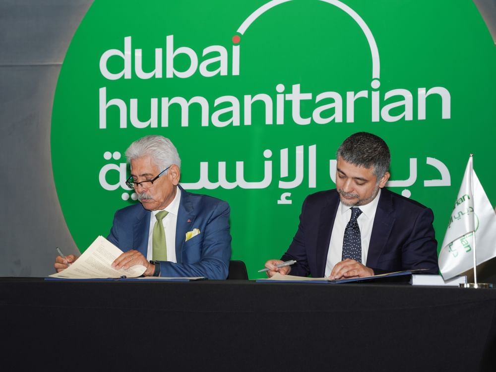 "دبي الإنسانية" تبرم شراكة استراتيجية لتعزيز مهارات التفاوض والدبلوماسية بالقطاع الإنساني عالمياً