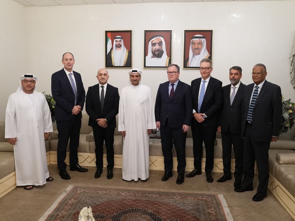 Ruler of Fujairah meets CEO of Vitol
