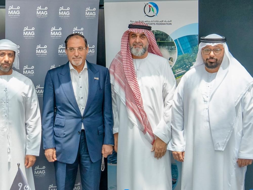 UAE Marine Sports Federation, MAG Group Holding sign sponsorship agreement