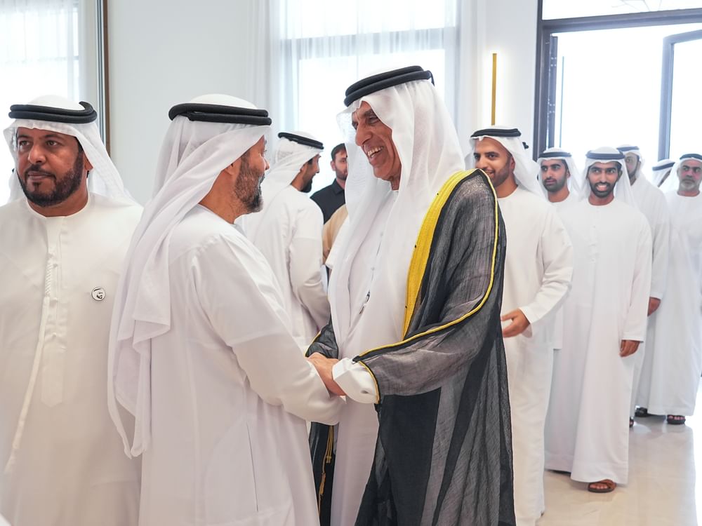سعود بن صقر يحضر أفراح الجابر والسويدي