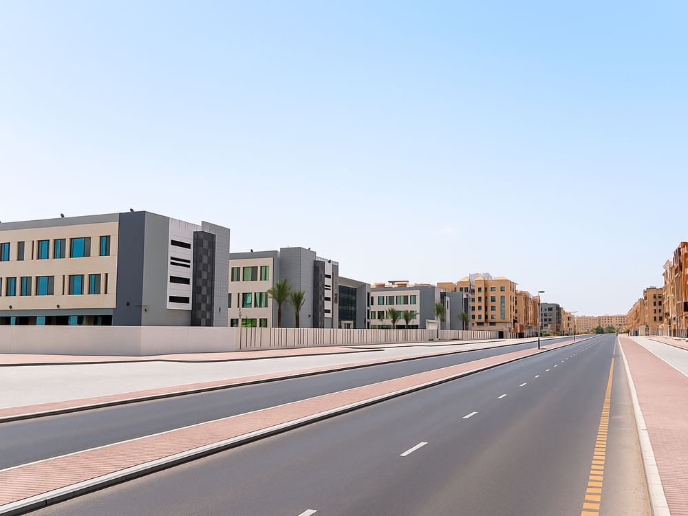  بلدية عجمان تفتتح بعد غد جزئياً مشروع تطوير شارع الهجن بما يخدم مجمع المدارس في التلة