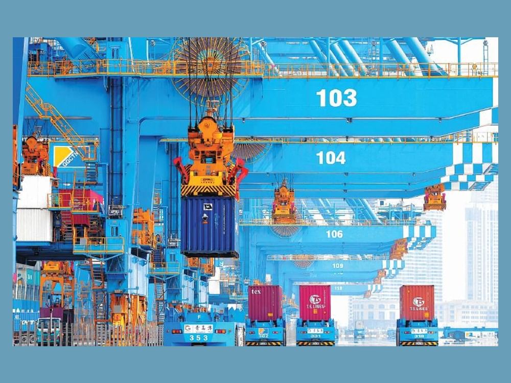 ارتفاع قيمة التجارة الدولية للصين في السلع والخدمات بنسبة 6 % خلال يونيو