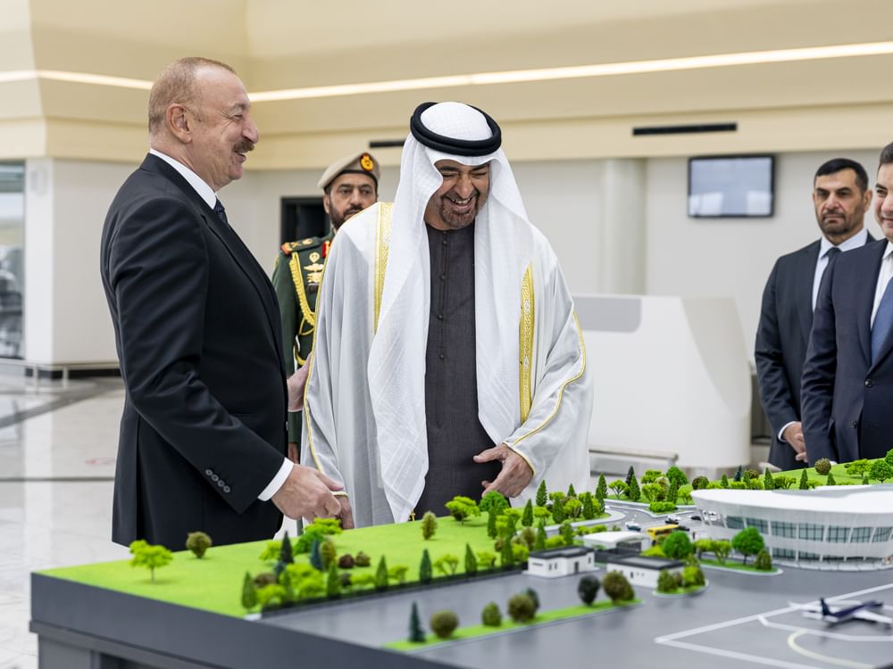 UAE President arrives in Azerbaijan on official visit