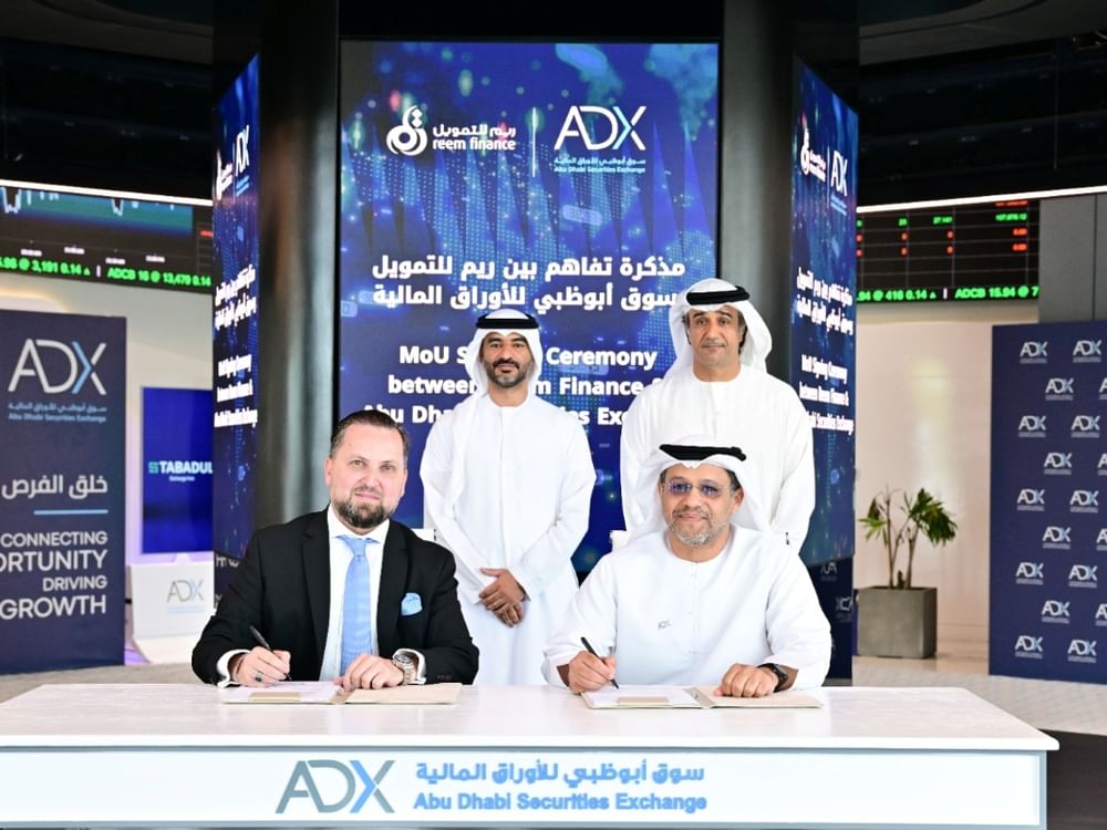 Reem Finance signs agreements with ADX to enhance investor participation in UAE capital markets