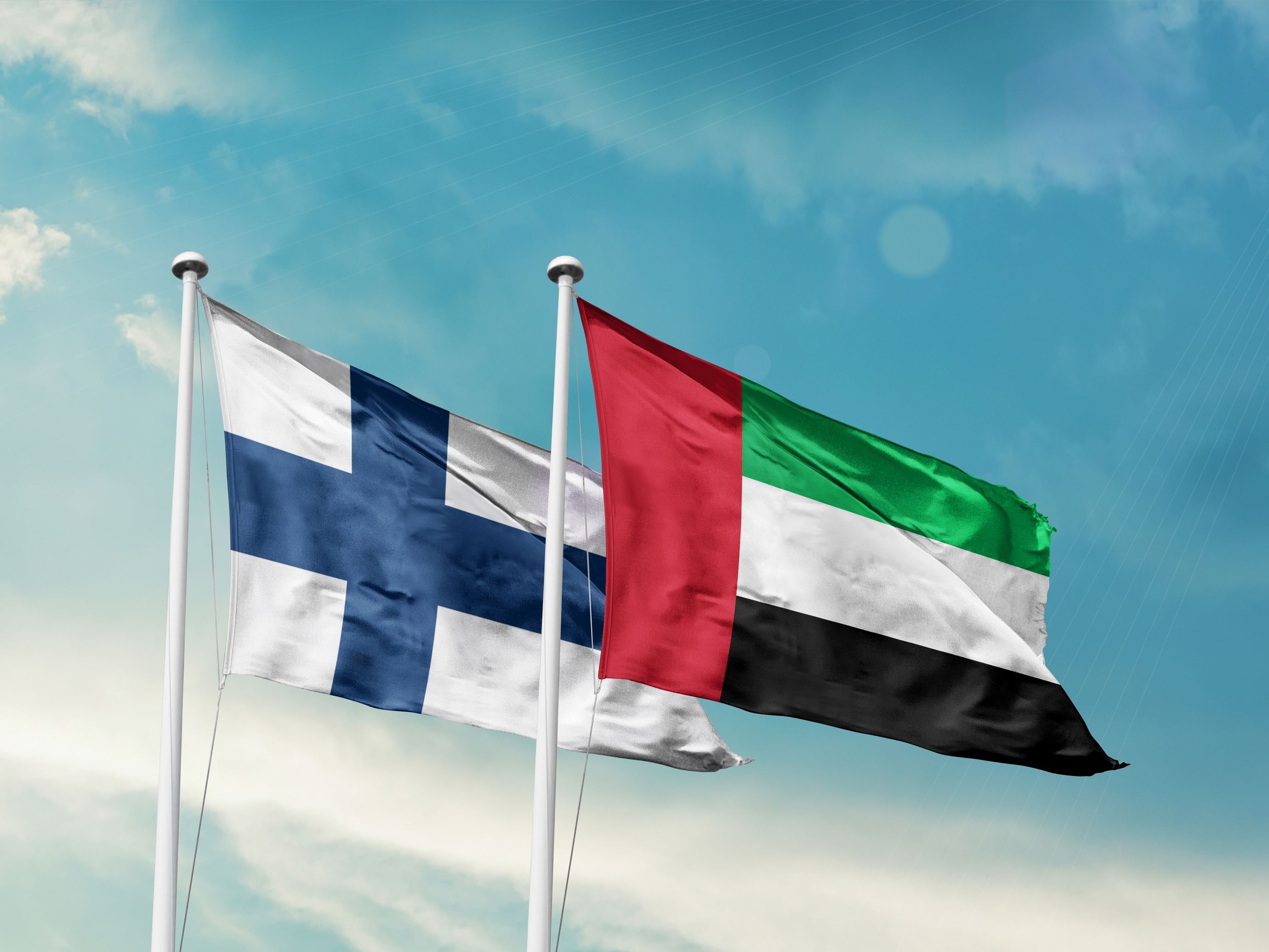 بيان مشترك للإمارات وفنلندا في إطار زيارة الرئيس الفنلندي للدولة