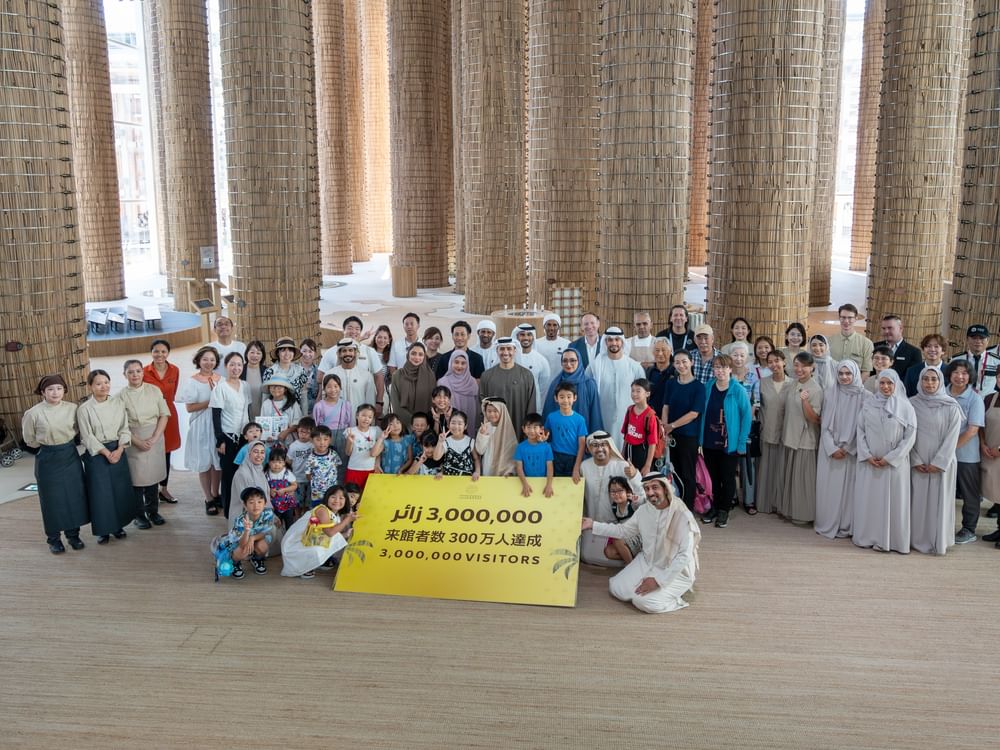 阿联酋馆在大阪世博迎来第三百万游客