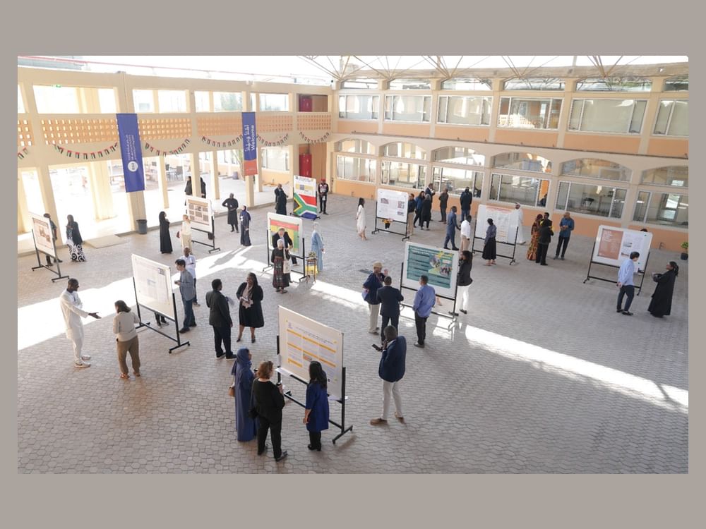 جامعة الدراسات العالمية تستضيف أول معرض لأبحاث الدراسات العليا
