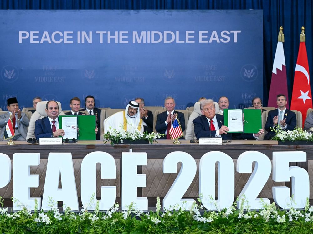 Egyptian, US presidents co-chair 'Sharm El-Sheikh Peace Summit' with participation of UAE