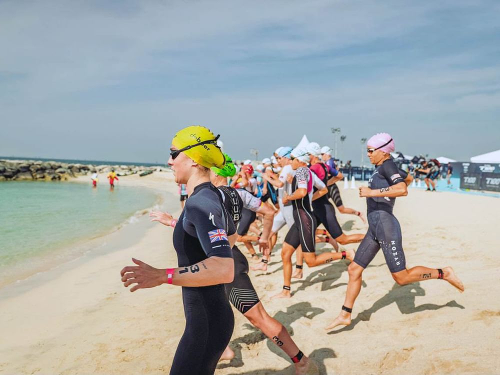 Dubai T100 Triathlon attracts over 2,000 athletes from 57 nationalities