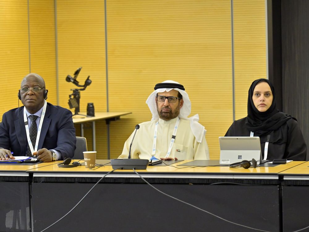 "الوطني الاتحادي" يشارك في اجتماع رؤساء المجموعات الجيوسياسية واللجان الدائمة والمتخصصة بجنيف