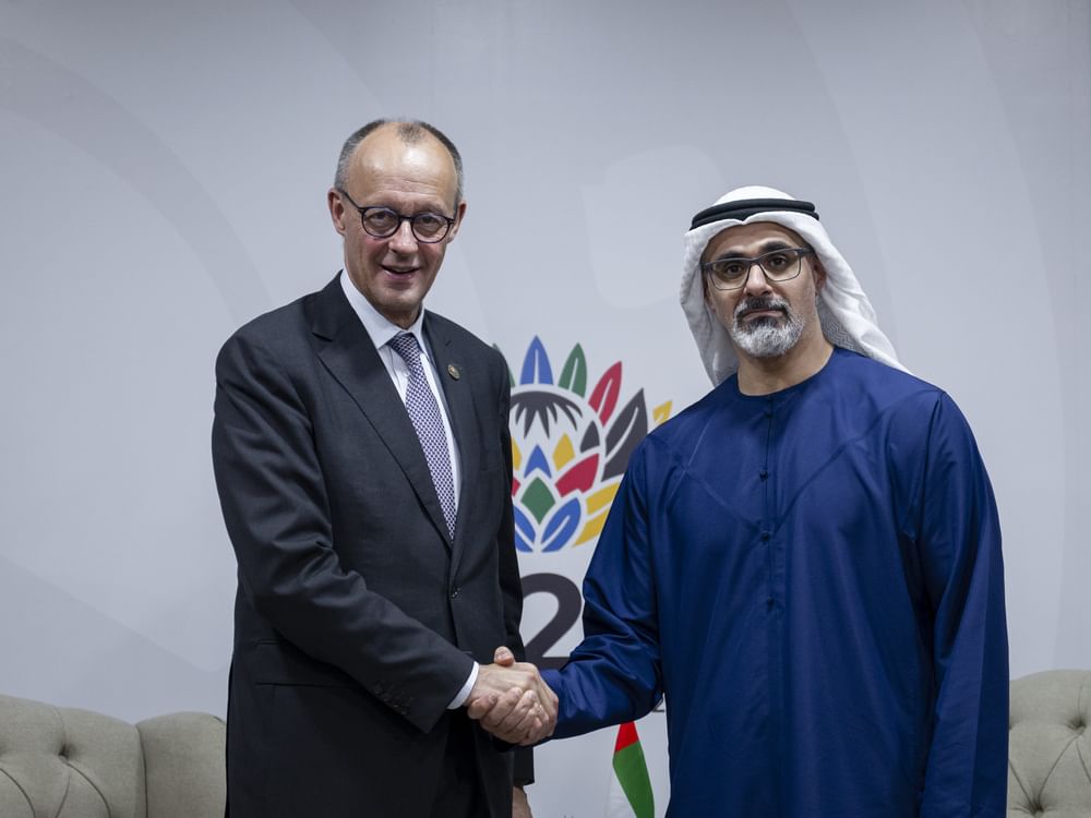 Crown Prince of Abu Dhabi meets Chancellor of Germany at G20 Summit