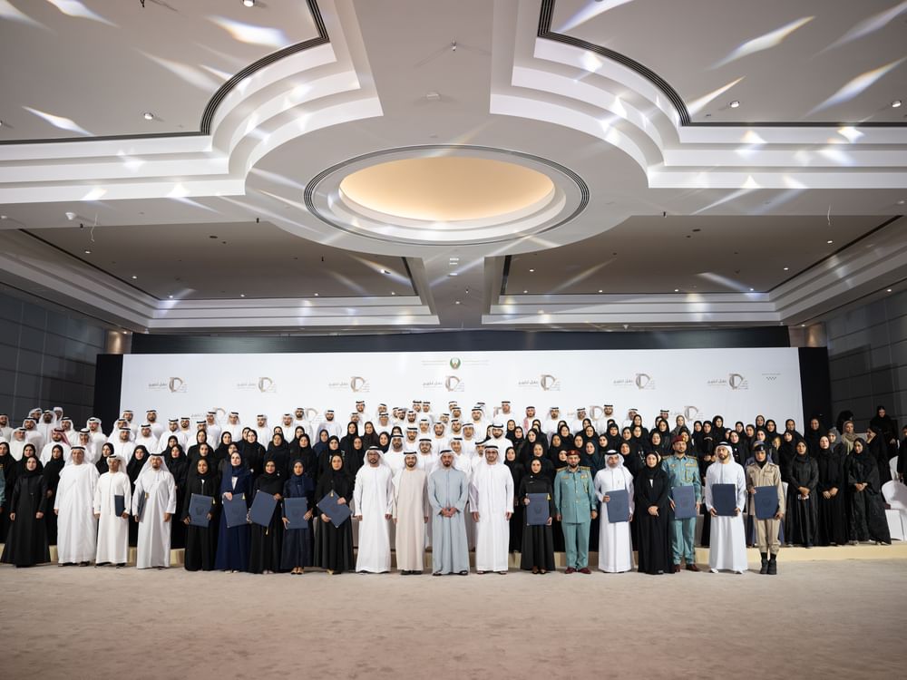 Saif bin Zayed attends ceremony honouring 10th Cohort of Future Services Diploma