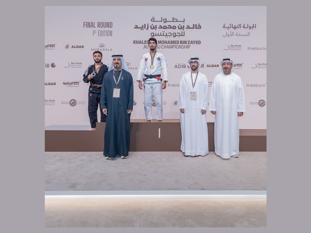 Baniyas leads Day 1 of Khaled bin Mohamed bin Zayed Jiu-Jitsu Championship - Round 5 at Mubadala Arena