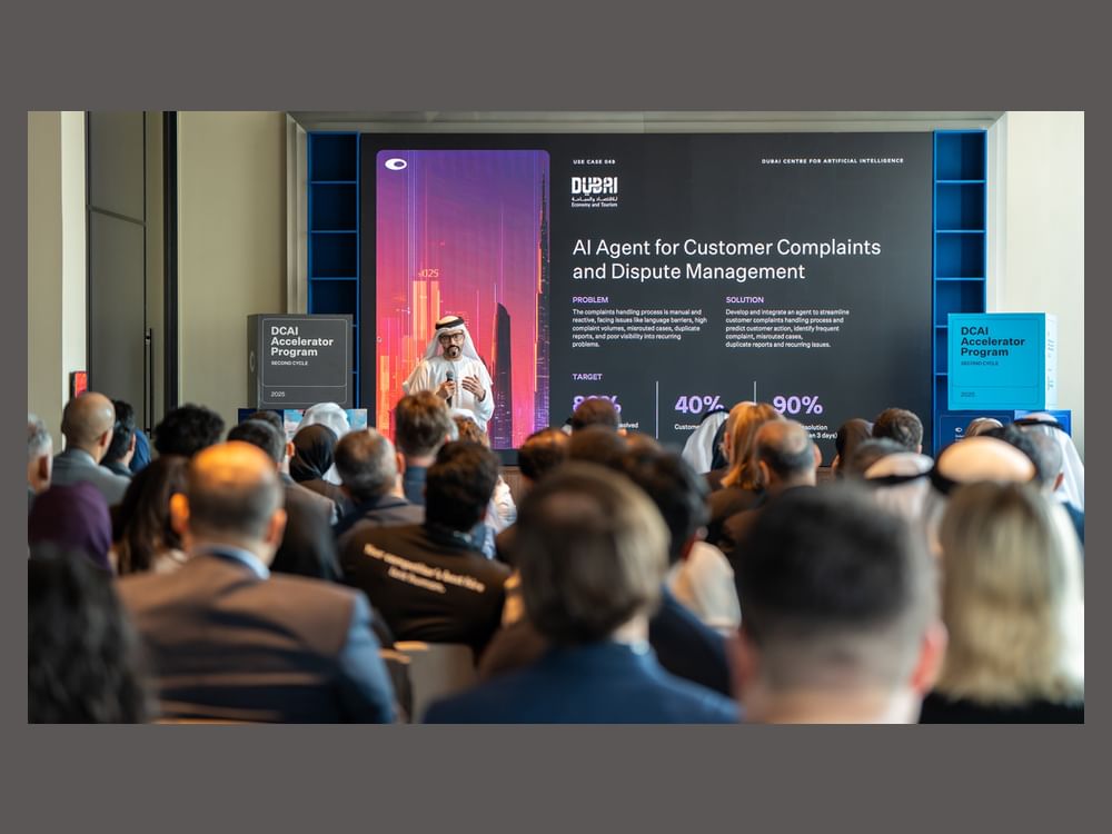 Emirati, international firms showcase new AI solutions to transform Dubai government services