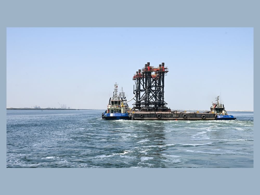 Le mégaprojet Hail et Ghasha d’ADNOC franchit une étape clé avec l’installation des premières structures offshore