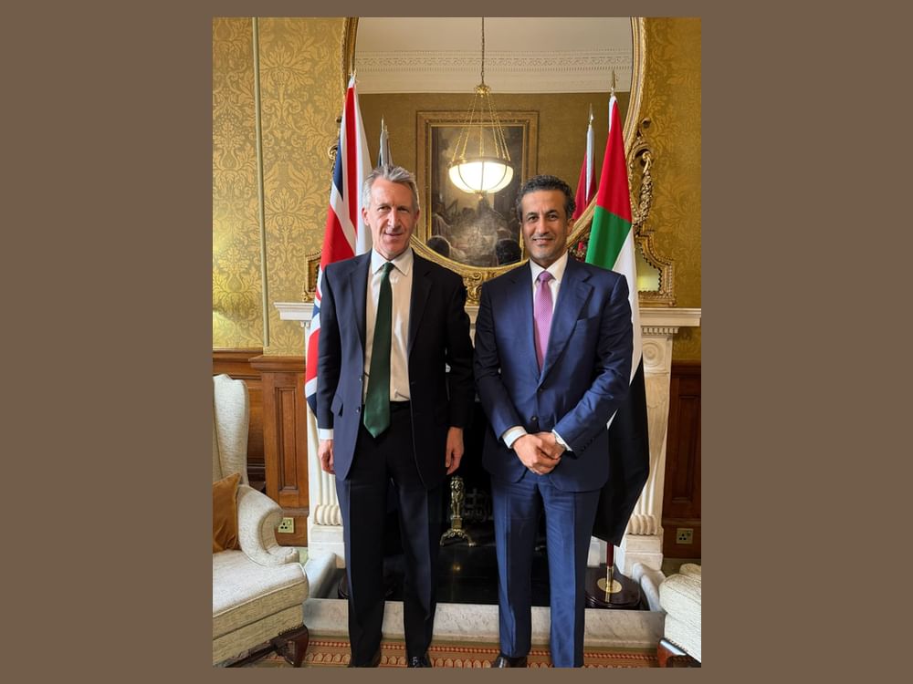 سعيد الهاجري يبحث مع وزير الدولة لشؤون الأمن البريطاني تعزيز الشراكة في مجال مكافحة التدفقات المالية غير المشروعة