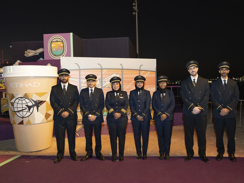 Etihad Airways participates in Mother of the Nation Festival
