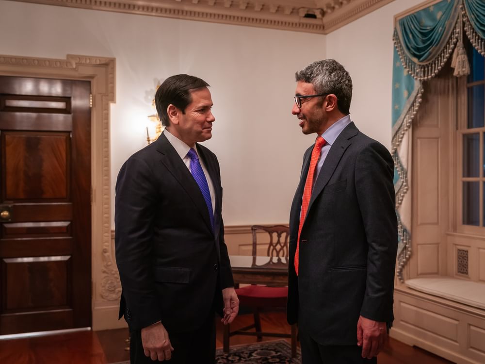 Abdullah bin Zayed, Rubio discuss strategic ties, regional situation in Washington