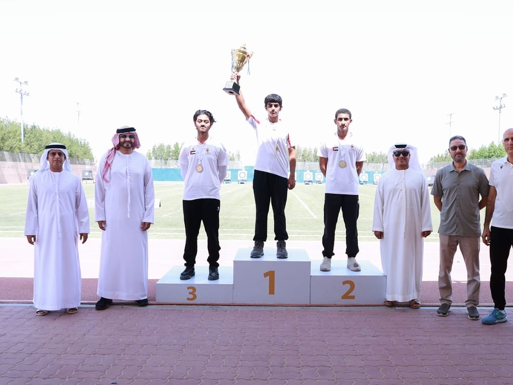 المدام بطل الشارقة في القوس والسهم