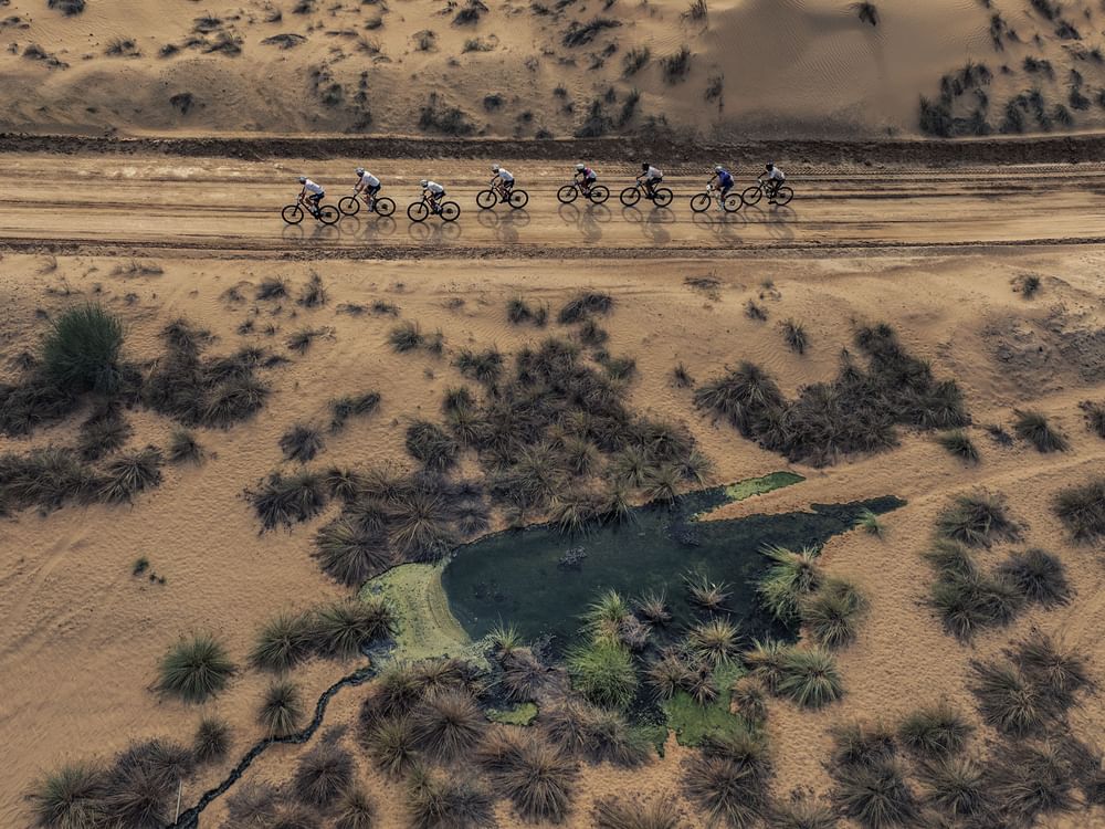 بطولة السلم للدراجات الهوائية تنظم السباقين الصحراويين للسيدات والرجال