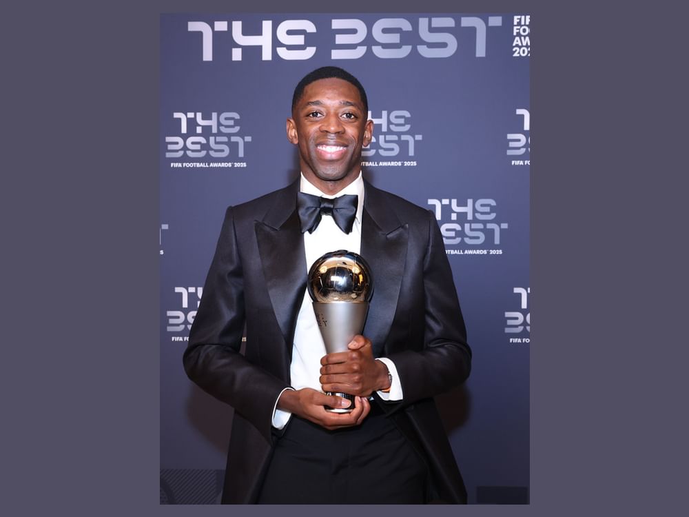 Ousmane Dembélé wins FIFA The Best award for 2025