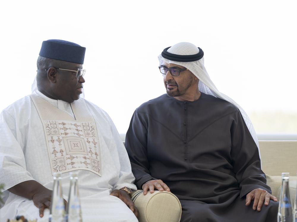 UAE and Sierra Leone Presidents discuss bilateral relations
