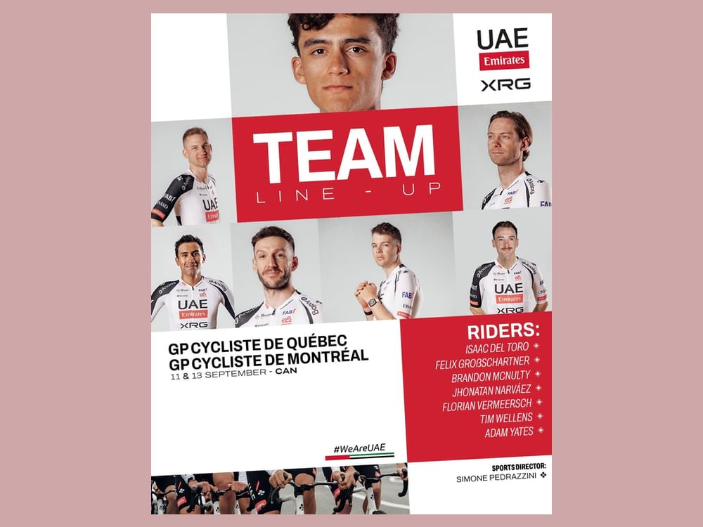 UAE Team Emirates-XRG gears up for Canadian, Italian Classics