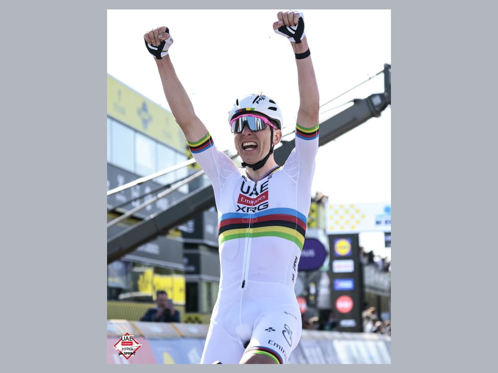 L’équipe « UAE Team Emirates » remporte le titre du Tour des Flandres en Belgique