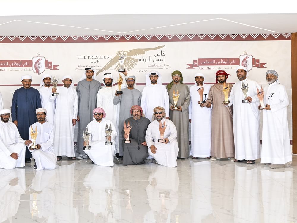 فوز" الجوهي" و" إتش 44 " و "إس 30" بكأس رئيس الدولة للصيد بالصقور 